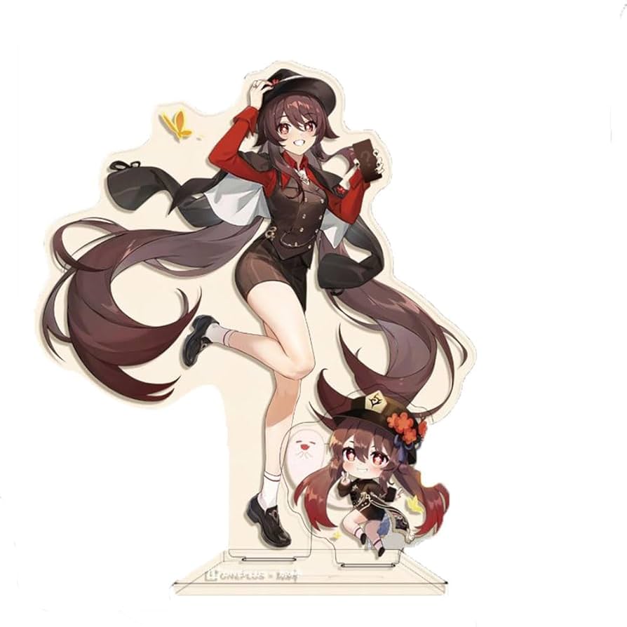 Amazon.co.jp: 原神 中国コラボ 胡桃 フータオ グッズ アクリル